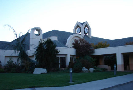 Exterior view of the Red Bluff Community Center, a local facility where First Aid on the Move will be holding CPR and First Aid training classes.